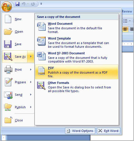 How to convert pdf to word document in laptop